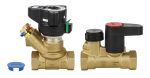 Комплект запорно-балансировочных клапанов Danfoss MVT/MSV-S латунь ду32 003Z4054