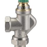 Клапан термостатический для радиатора угловой Danfoss RA-DV ду 15 013G7719