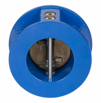 Затвор обратный NVD 805 Ду400 Ру16 Danfoss 065b7515 межфланцевый пружинный двухстворчатый