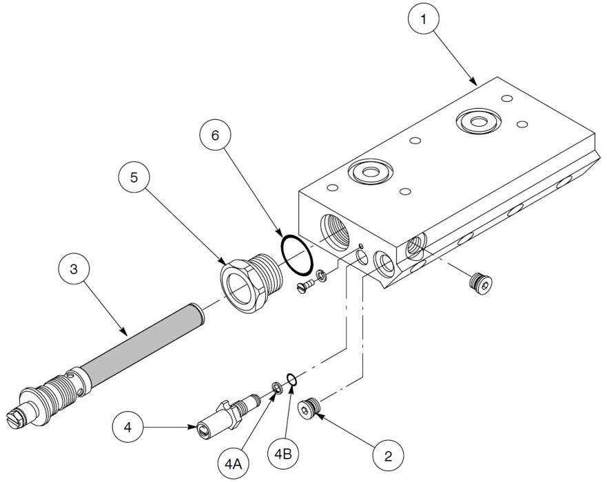 Коллектор клеевого аппарата Mesa