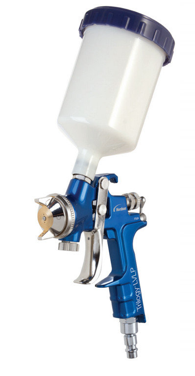Краскопульт Trilogy LVLP (с верхним бачком)